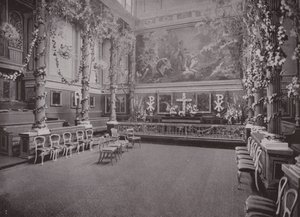 Det afdøde dronning Victorias private kapel, Buckingham Palace af English Photographer