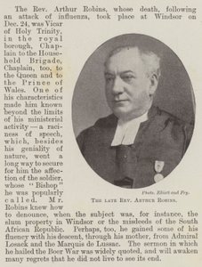 Afdøde pastor Arthur Robins af English Photographer