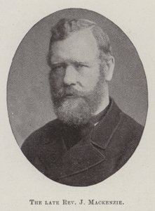 Den afdøde pastor J Mackenzie af English Photographer