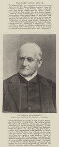 Den afdøde pastor Richard Elwyn, Master of Charterhouse School og Canon of Canterbury af English Photographer