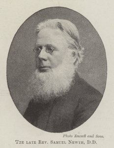 Den afdøde pastor Samuel Newth, DD af English Photographer