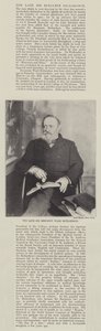 Den afdøde Sir Benjamin Ward Richardson af English Photographer