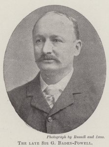 Den afdøde Sir G Baden-Powell af English Photographer