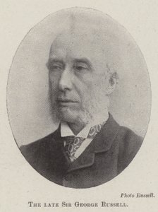 Den afdøde Sir George Russell af English Photographer