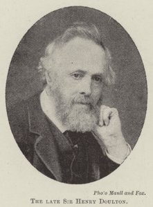 Den afdøde Sir Henry Doulton af English Photographer