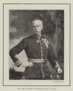Den afdøde Sir Henry Havelock-Allan, VC, MP af English Photographer