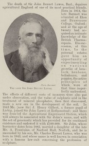 Den afdøde Sir John Bennet Lawes af English Photographer