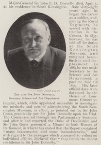 Afdøde Sir John Donnelly, sekretær for videnskab og kunstafdeling af English Photographer