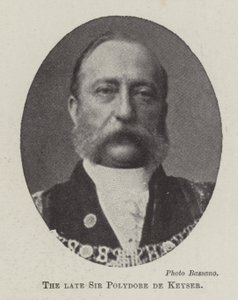 Den afdøde Sir Polydore de Keyser af English Photographer