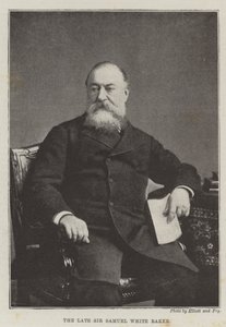 Den afdøde Sir Samuel White Baker af English Photographer