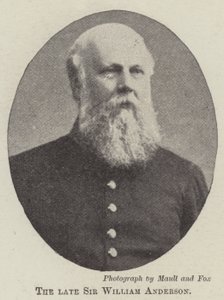 Den afdøde Sir William Anderson af English Photographer
