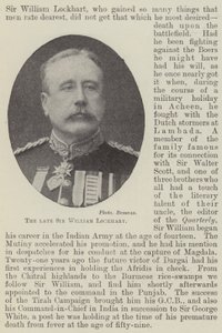Den afdøde Sir William Lockhart af English Photographer