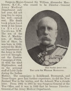 Den afdøde Sir William Mackinnon af English Photographer