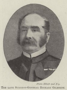Den afdøde kirurg-general Richard Gilborne af English Photographer