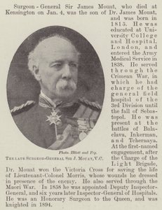 Den afdøde kirurg-general Sir J Mouat, VC af English Photographer