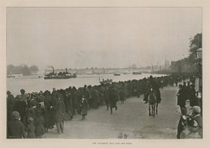 Universitetets bådkapløb af English Photographer