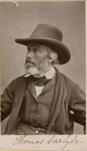 Thomas Carlyle af English Photographer
