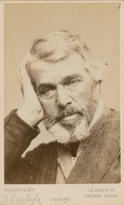 Thomas Carlyle af English Photographer