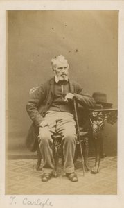 Thomas Carlyle af English Photographer