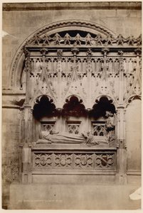 Graven af Prior Rayhere, Church of St Bartholomew the Great, Smithfield af English Photographer
