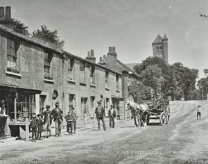 Tottenham Lane, Hornsey: forhøjninger, 1893 af English Photographer