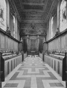 Trinity College Chapel (s/h-foto) af English Photographer