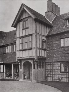 Upton Grey House, Winchfield, Hants, England (s/h-billede) af English Photographer