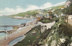 Ventnor ser mod vest af English Photographer