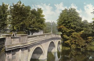 Victoria Bridge, Leamington af English Photographer