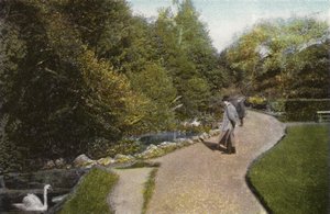 Udsigt i Ventnor Park af English Photographer
