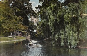 Udsigt i ryggen, fra Trinity Bridge af English Photographer