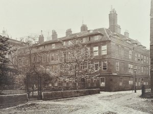 Udsigt over Clifford Inn, City of London, 1885 af English Photographer