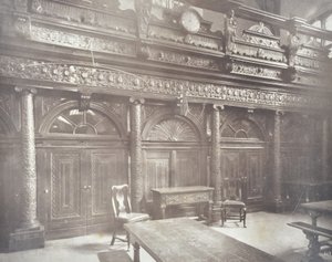 Udsigt over Grays Inn Hall, London, 1885 af English Photographer