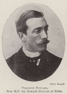 Viscount Newark, nyt MP for Newark Division of Notts af English Photographer