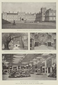 Besøg af prinsen af Wales til Welbeck Abbey af English Photographer