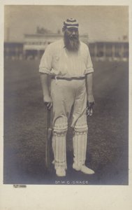 W. G. Grace af English Photographer