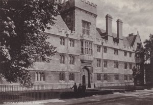 Wadham College, Front af English Photographer