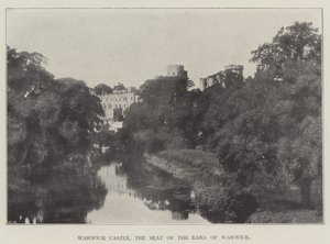Warwick Castle, sædet for jarlen af Warwick af English Photographer
