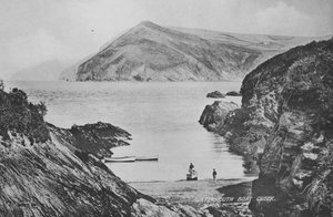 Watermouth Boat Creek (s/h-foto) af English Photographer