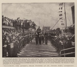 Byder velkommen til vinderen af Queens Prize i St. Peter Port, Guernsey af English Photographer