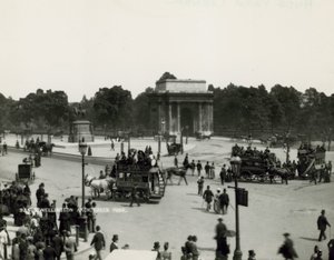 Wellington Arch, Green Park af English Photographer