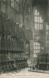 Westminster Abbey, Henry III Kapel af English Photographer