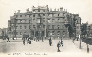 Westminster Hospital i Westminster af English Photographer