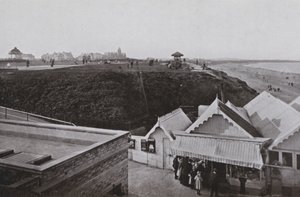 Whitley Bay, The Links (s/h-billede) af English Photographer