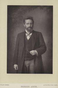 William Edward Ayrton af English Photographer