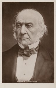 William Ewart Gladstone af English Photographer