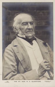William Ewart Gladstone af English Photographer