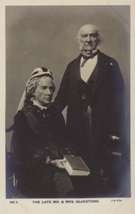 William Ewart Gladstone af English Photographer