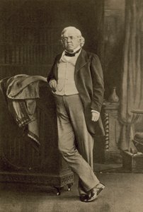 William Makepeace Thackeray, engelsk romanforfatter og satiriker (s/h foto) af English Photographer