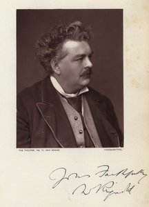 William Rignold (s/h foto) af English Photographer